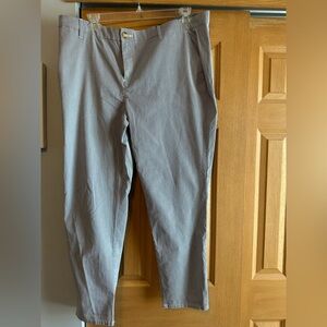 Tommy Hilfiger Women's Gray Chinos